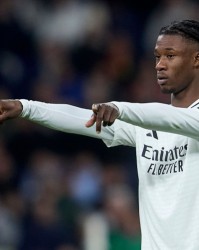 TA：卡马文加因伤将缺席本轮西甲，贝林厄姆、恩德里克同样缺战